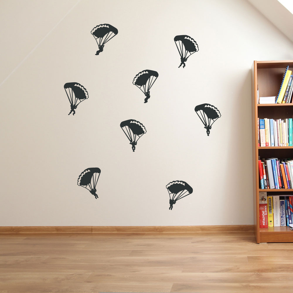 Army SAS Paratroopers Marines Kid Combat Military Wall Decal Sticker